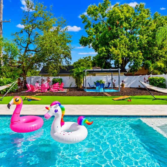 Tampa Backyard Oasis | Pool • Golf • Glam Room - Image 1